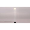 Bree Black Cotton Shade Floor Lamp