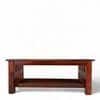 Blairs Sheesham Wood Accent Rectangle Coffee Table In Honey Finish
