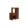 Sayoko Study Table in Columbia Walnut Finish
