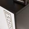 Nextstep 2 Door Floor Shoe Rack Black And White