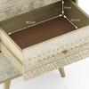 Ivara Solid Wood Chest of 5 Drawers in Natural Finish