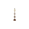 Andre Beige Jute Floor Lamp with Beige Jute Base