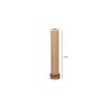 Carly Beige Cotton Shade Floor Lamp