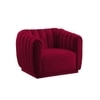 Rosa Fabric Sofa (Maroon)
