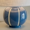 Taoza Blue Handcrafted  Table Lamp
