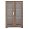 Hubert Low Kitchen Display Cabinet in Warm Walnut Finish
