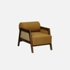 Classic 1 Seater Sofa In Light Brown Colour
