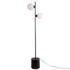 Eclipse 2 Glass Ball Floor Lamp By Shoppeefry