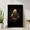 The Castle Decor Dark Cinematic Villain Wall Art Framed Painting 20x30 Inch