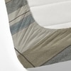 Multicolor Abstract 180 TC Fitted 1 King  Bedsheet with 2 Pillow Covers