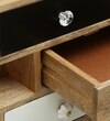 Tarquin Solid Wood Bedside Table in Natural Finish
