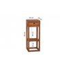 Wanetta Solid Wood Side Table