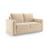 Apollo Compact Sofa (Colour : Birch Beige, Cushion : Hard, Back Type : Regular, Seater : 2+1+1)
