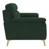 Niwara Velvet 3 Seater  sofa in Green Color