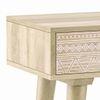 Ivara Solid Wood Console Table in Natural Finish