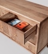 Woolyarf Solid Wood Chest Of 6 Drawers In Natural Finish