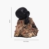 VEDAS Polyresin  Figurine in Black Colour