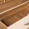 Grace Engineered Wood Dressing Table in Sebastain Oak