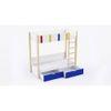 Pine Tree Bunk Bed with Drawer Storage