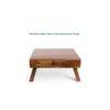 Bradford Sheesham Wood Coffee Table In Teak Finish