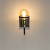 Minimal Black Metal Wall Light