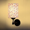 Devansh Metal Electric Wall Light in Black Colour with Multi Shade Count of 1 Light