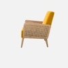 Evant Ratan Accent Chair in Yellow Colour