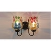 Oscar Multicolour Glass Wall Light