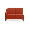 Abbey Sectional Sofa (Colour : Lava, Cushion : Hard, Seater : Right Aligned 2 Seater + Right Aligned Chaise)