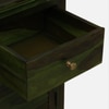 Sheesham Wood Sideboard In Scratch Resistant Spring Green Finish
