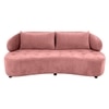 Henry Boucle 3 Seater Sofa in Pink  Color