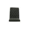 Pion Velvet Chaise Launger in Black Colour