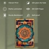 Abstract Geometric Mandala Canvas Wall Art 22 x 34 Inch