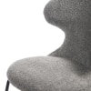 Azure Fabric Dining Chair in Grey Colour