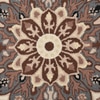 Presto Beige Traditional Hand Tufted Wool Carpet 6X9 Feet