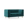 Rubik Premium 2 Seater Fabric Sofa in Malibu Colour