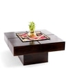 Montreal Sheesham Wood Coffee Table In Walnut Finish