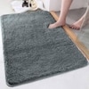 Bathmat 2500 GSM Microfiber Anti Skid Slip Water Absorbent Machine Washable and Quick Dry Vages Mats for Bathroom, Kitchen, Entrance