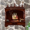 D'Dass Sheesham and Mdf Wooden Home Temple For Pooja Mandir For Home