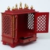 D'Dass Sheesham and Mdf Wooden Home Temple For Pooja Mandir For Home