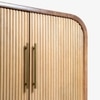 Linn Solid Wood Sideboard in Brown Colour