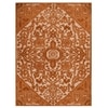 Multicolor Traditional Machine Made Polyester 5 X 7 Feet Carpet