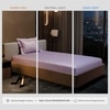 Stoa Paris 300TC UltrSatin Single Bedsheet Set Satin Single Night Lilac