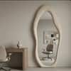 The Artment Beige Fluid Reflection Unbreakable Floor Mirror For Home (160 X 60 CM)