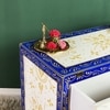 D'Dass Big White Sheesham and Mdf Wooden Temple For Pooja With Cabinet