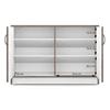 Alex 12 Pair Shoe Rack in Classic Walnut Finish