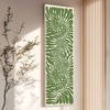 Botanical Boho Leaf Canvas Wall Art 12 x 46 Inch