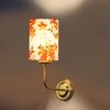Devansh Metal Electric Wall Light in Gold Colour with Multi Shade Count of 1 Light