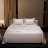 Stoa Paris Satin Bedsheet King Size with 2 Pillow Covers heet King Blushing Pink