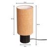 Modern Cylinder Table Lamp By Shoppeefry